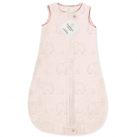 Детский спальный мешок SwaddleDesigns zzZipMe Sack Pink / Srerling Deco Elephant