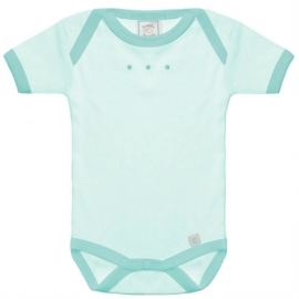 Боди с коротким рукавом Swaddle Designs SC/Turquoise