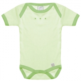 Боди с коротким рукавом Swaddle Designs Kiwi/Pure Green