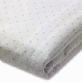 Простынь детская SwaddleDesigns Fitted Crib Sheet Pstl. Pink Dot