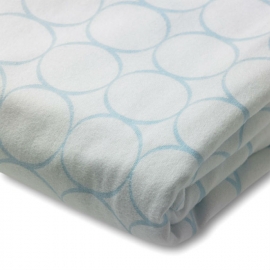 Простынь детская SwaddleDesigns Fitted Crib Sheet Pstl. Blue Mod