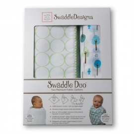 Набор пеленок SwaddleDesigns Swaddle Duo KW Cute & Wild