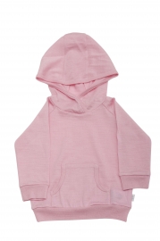 Кофточка с капюшоном Babu Merino Hoodie Pink, 1 год