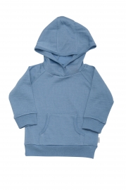 Кофточка с капюшоном Babu Merino Hoodie Blue, 2 года