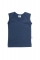 Майка Babu Singlet navy, 100 % хлопок