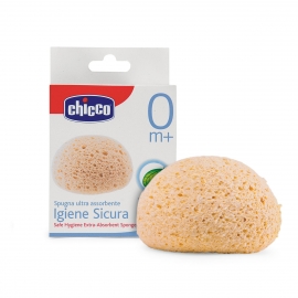 Губка Chicco из целлюлозы, от 0 мес.