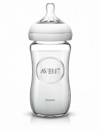 Avent Philips Бутылочка для кормления  Natural 240 мл. (стекло)