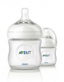 Avent Philips Набор бутылочек для кормления Natural, 125 мл., PP