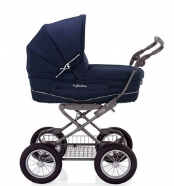 Inglesina Коляска Vittoria Marina на шасси Comfort Chrome/Blue